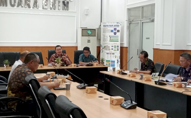 Rapat teknis tindaklanjut penanganan Pertambangan Tanpa Izin (PETI) Batu Bara di Kabupaten Muara Enim/ist 