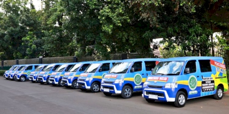 Mobil pemelihara masjid bantuan dari Prabowo Subianto/Net