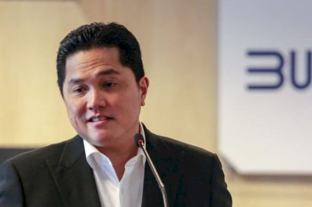 Menteri BUMN Erick Thohir. (ist/rmolsumsel.id)