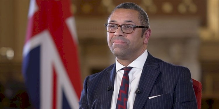 Menteri Luar Negeri James Cleverly/ist