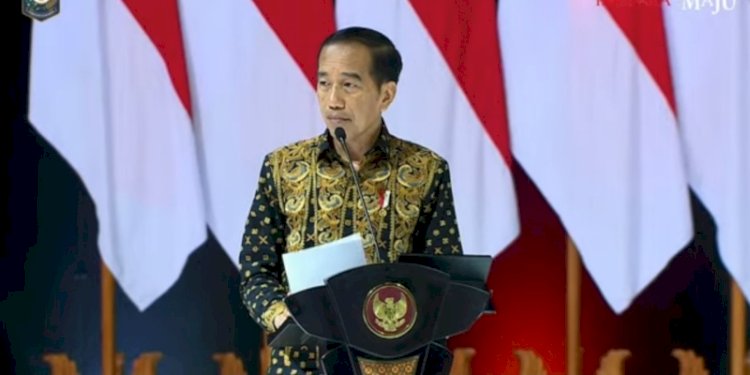  Presiden Joko Widodo membuka Rapat Koordinasi Nasional Kepala Daerah dan Forum Koordinasi Pimpinan Daerah tahun 2023 di Sentul Internasional Convention Center (SICC), Bogor/Net