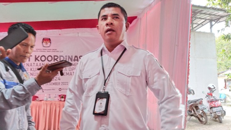 Ketua KPU Kabupaten PALI, Sunario. (eko jurianto/rmolsumsel.id)