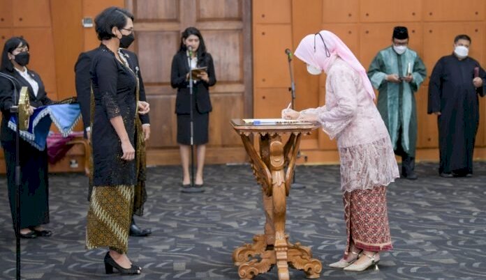 Prof Lusmeilia Afriani resmi dilantik jadi Rektor Universitas Lampung/ist