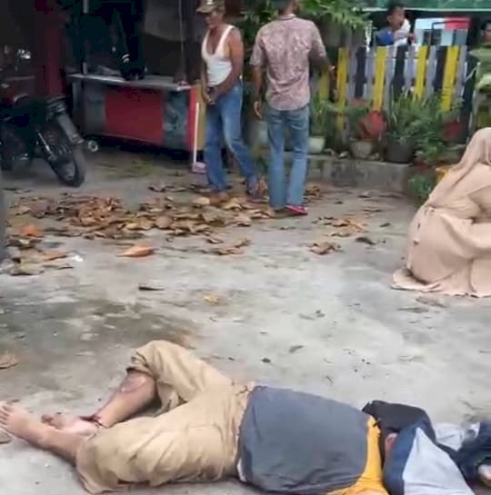 Korban meninggal dunia dalam kecelakaan mau di simpang Dogan Perumnas Palembang/ist