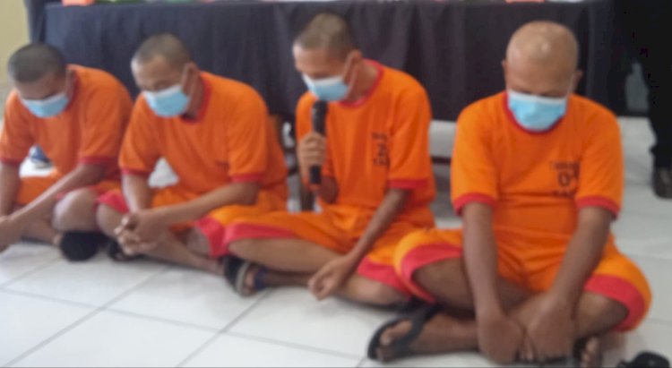 Pres rilis ungkap kasus oleh Satres Narkoba Polres Lubuklinggau/ist