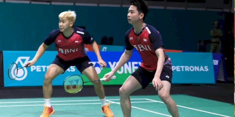 Marcus Fernaldi Gideon dan Kevin Sanjaya/Net