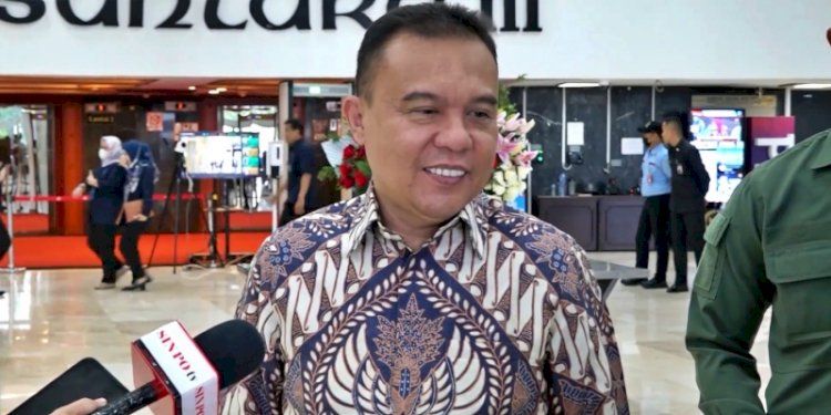 Ketua Harian Gerindra Sufmi Dasco saat ditemui di komplek parlemen/ist