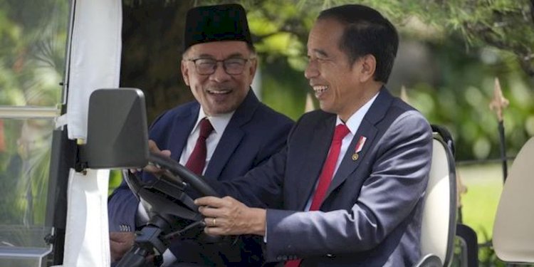 PM (Perdana Menteri) Malaysia, Anwar Ibrahim dan Presiden Joko Widodo/Net