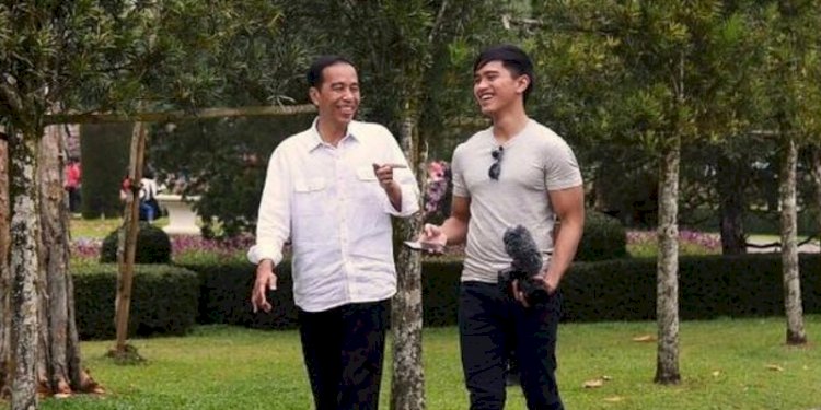 Presiden Jokowi dan Kaesang Pangarep/ist