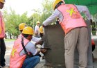 160 Pekerja Konstruksi di Palembang Dapat Pelatihan Kompetensi Ahli