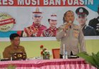 Dihadapan Ratusan Pelajar, Polres Muba Sosialisasi Penerimaan Anggota Polri