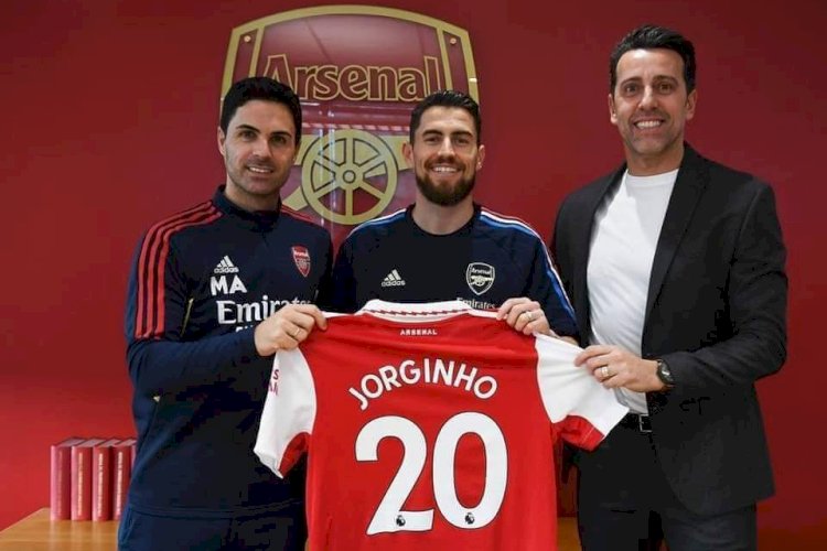 Arsenal berhasil mendapatkan Jorginho gelandang asal Italia yang sebelumnya memperkuat Chelsea/net