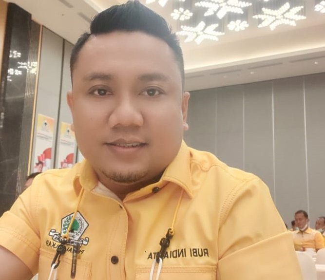 Sekretaris DPD II Partai Golkar kota Palembang, Rubi Indiarta/ist.