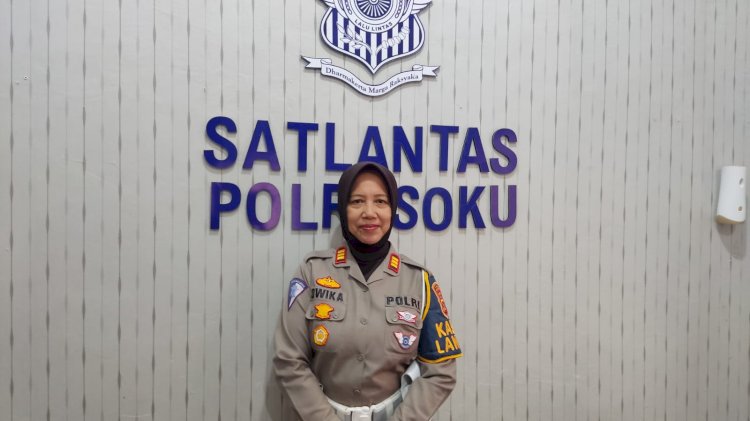 Kasat Lantas Polres OKU, AKP Dwi Karti Hastuti. (Amizon/RmolSumsel.id)