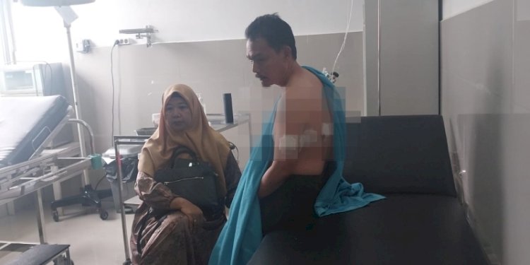 Wakil Ketua Umum Rahimandani saat menjalani perawatan medis/RMOL