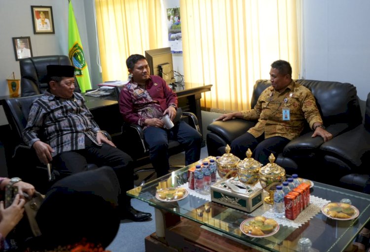 Kantor Wilayah Kementerian Hukum dan HAM Sumatera Selatan melalui Divisi Pelayanan Hukum dan HAM melakukan audiensi ke Pemerintah Kabupaten Penukal Abab Lematang Ilir/ist