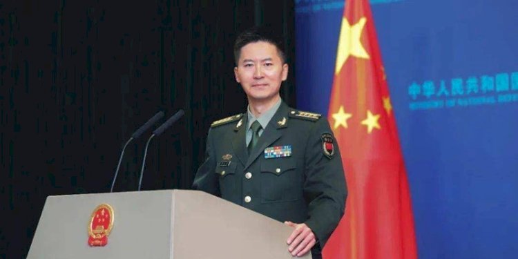 uru Bicara Kementerian Pertahanan Nasional China Kolonel Senior Tan Kefei/Net