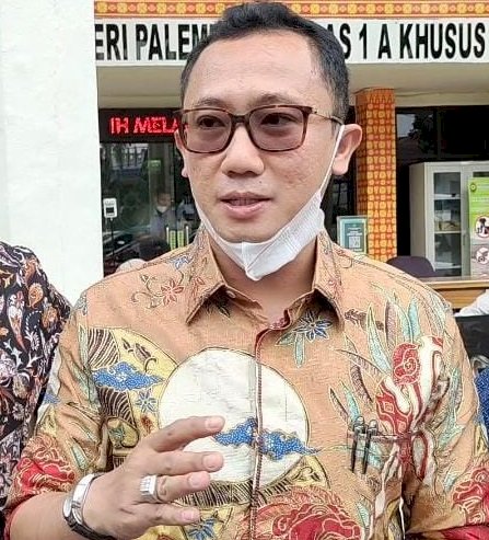 Ridho Junaidi kuasa hukum Alex Noerdin. (ist/net)