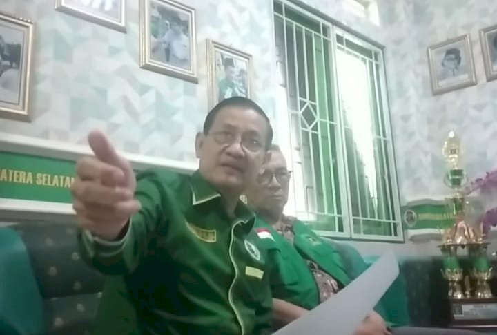 Ketua DPW PPP Sumatera Selatan (Sumsel) Agus Sutikno (Dudy Oskandar/rmolsumsel.id)   
