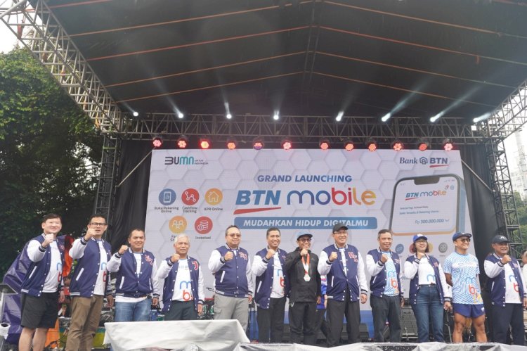 BTN  Luncurkan Super App  BTN Mobile. /Ist.