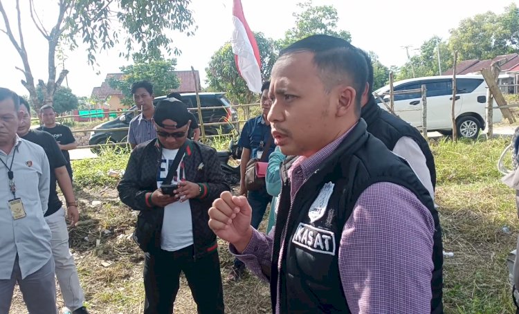 Polres OKI mendatangi lokasi sengketa lahan dan menjemput saksi secara paksa/ist.