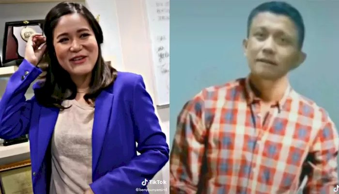 Jessica Kumala Wongso dan Ferdi Sambo dalam video meme yang tersebar di media sosial/tangkapan layar