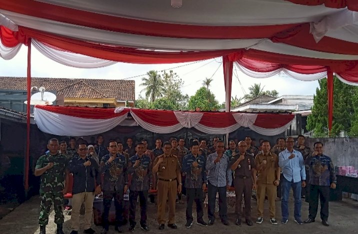   Badan Pengawas Pemilu (Bawaslu) Kabupaten Penukal Abab Lematang Ilir (PALI) menggelar Deklarasi Kampanye Damai Pemilu serentak tahun 2024. (RMOLSUMSEL.ID)