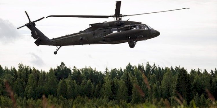 Helikopter Sikorsky UH-60 Black Hawk dari penerbangan Angkatan Darat AS/Net