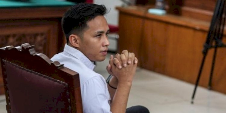 Richard Eliezer Pudihang Lumiu saat sidang vonis kasus pembunuhan berencana terhadap Brigadir J/RMOL