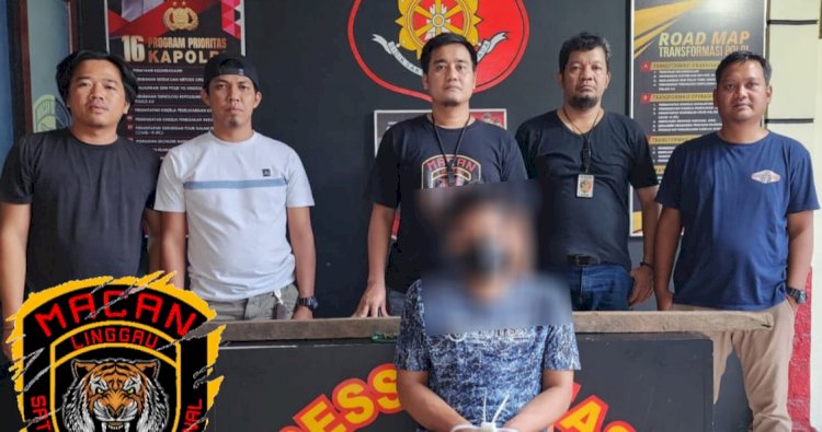Tersangka RA dibekuk Tim Macan Linggau Satreskrim Polres Lubuklinggau/ist