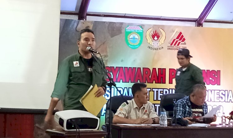 Beni Hernedi kembali memimpin Federasi Panjat Tebing Indonesia (FPTI) Sumsel /ist
