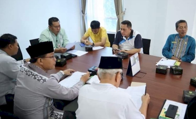 Rapat penetapan SK Wali Kota Lubuklinggau tentang penetapan zakat penghasilan, infak dan sodaqoh bagi ASN di lingkungan Pemkot/ist