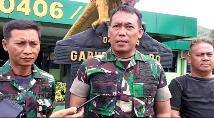 Dandim 0406 Lubuklinggau, Letkol Arm Anggeng Prasegyo Sulistyo.