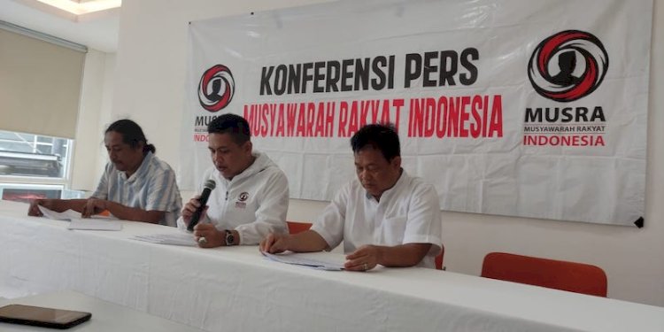 Panitia Musra merilis hasil musyawarah di Kendari di Jakarta Selatan, Rabu (22/2)/RMOL