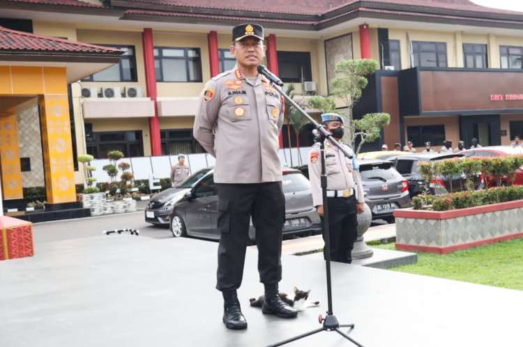 Kapolrestabes Palembang, Kombes Pol Mokhamad Ngajib, Kamis (23/2/2023) (Handout/Rmolsumsel.id)