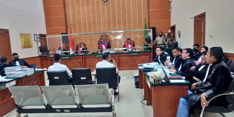 Sidang kasus dugaan peredaran narkotika jenis sabu yang menyeret nama Irjen Teddy Minahasa/RMOL