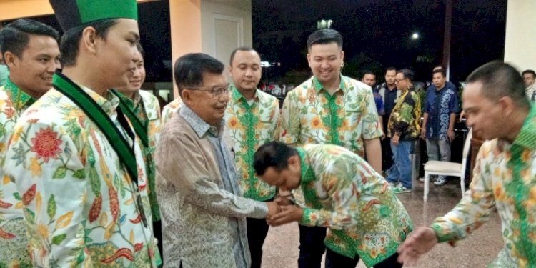  Wakil Presiden Jusuf Kalla menghadiri Dies Natalis ke-76 HMI/RMOL