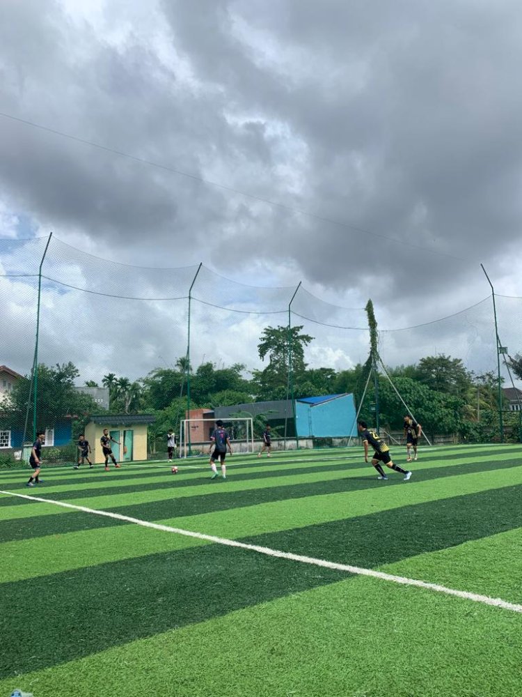 Turnamen Mini Soccer yang digelar Orang Muda Ganjar (OMG) Palembang. (ist/rmolsumsel.id) 