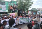 Minta Tambang Minyak Dilegalkan, Ratusan Masyarakat Muba Ancam Tutup Akses Jalan di Kantor Gubernur Sumsel