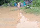 Banjir Bandang di OKU Selatan, Tiga Rumah Hanyut Tersapu Air dan Satu Jembatan Gantung Putus