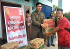 Peduli Banjir Muara Enim, BINDA Sumsel Salurkan Sembako