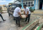 Sambangi Ponpes Abi Ummi, Santri Dukung Ganjar Sumsel Bawa Bantuan Bahan Bangunan