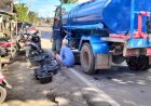Warga Terdampak Banjir di Musi Rawas Terima Suplai Air Bersih
