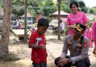Bantu Korban Banjir Bandang, Polres Lahat Turunkan Tim Trauma Healing