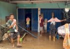 Relawan Mak Ganjar Sumsel Beri Bantuan Korban Banjir Lahat