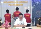 Dugaan Korupsi PTSL, Kejari Palembang Tahan Tiga Tersangka