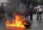 Bakar Ban di Kemlu, Badko HMI: Israel Haram Menduduki Tanah Indonesia!