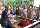 Sidak ke Seluruh Pasar, Ketersediaan Pangan di Muara Enim Dipastikan Aman Jelang Ramadhan