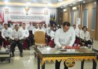 Kakanwil Kemenkumham Sumsel Tandatangani Komitmen Aksi Pencegahan Korupsi Tahun 2023-2024