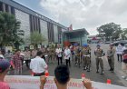 Timbulkan Debu dan Cemari Sungai Musi, Massa JPPS Tuntut Penutupan Stockpile Baramulti Grup